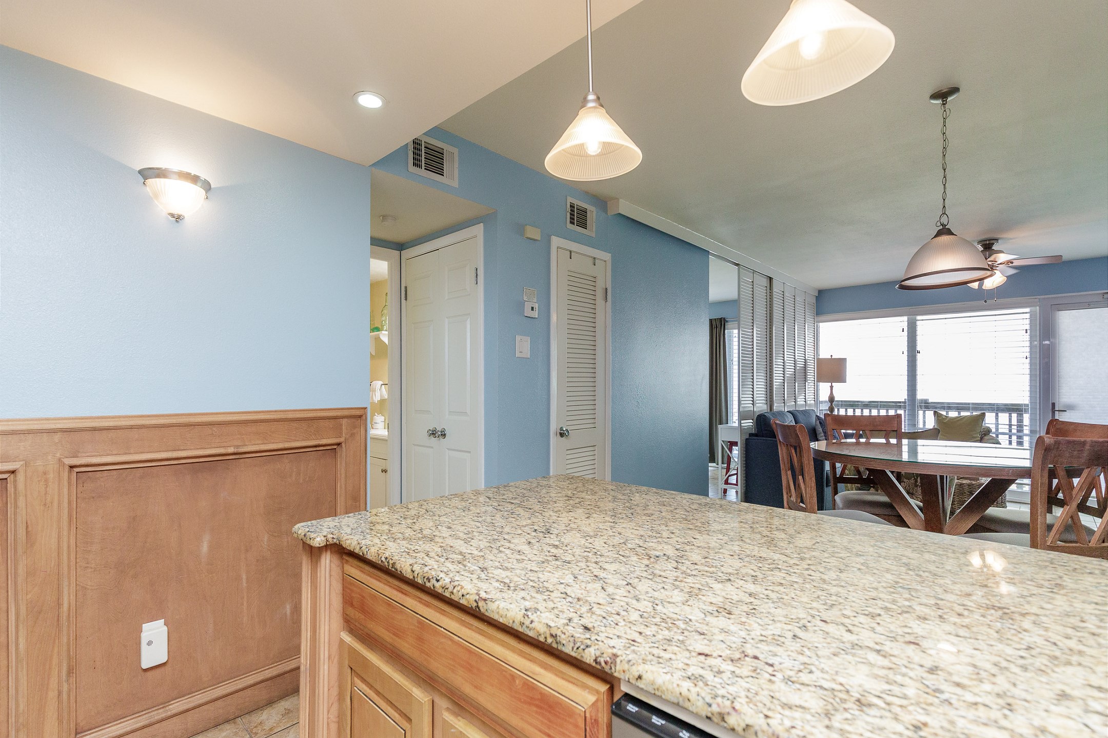 Bright and airy kitchen, filled with natural light