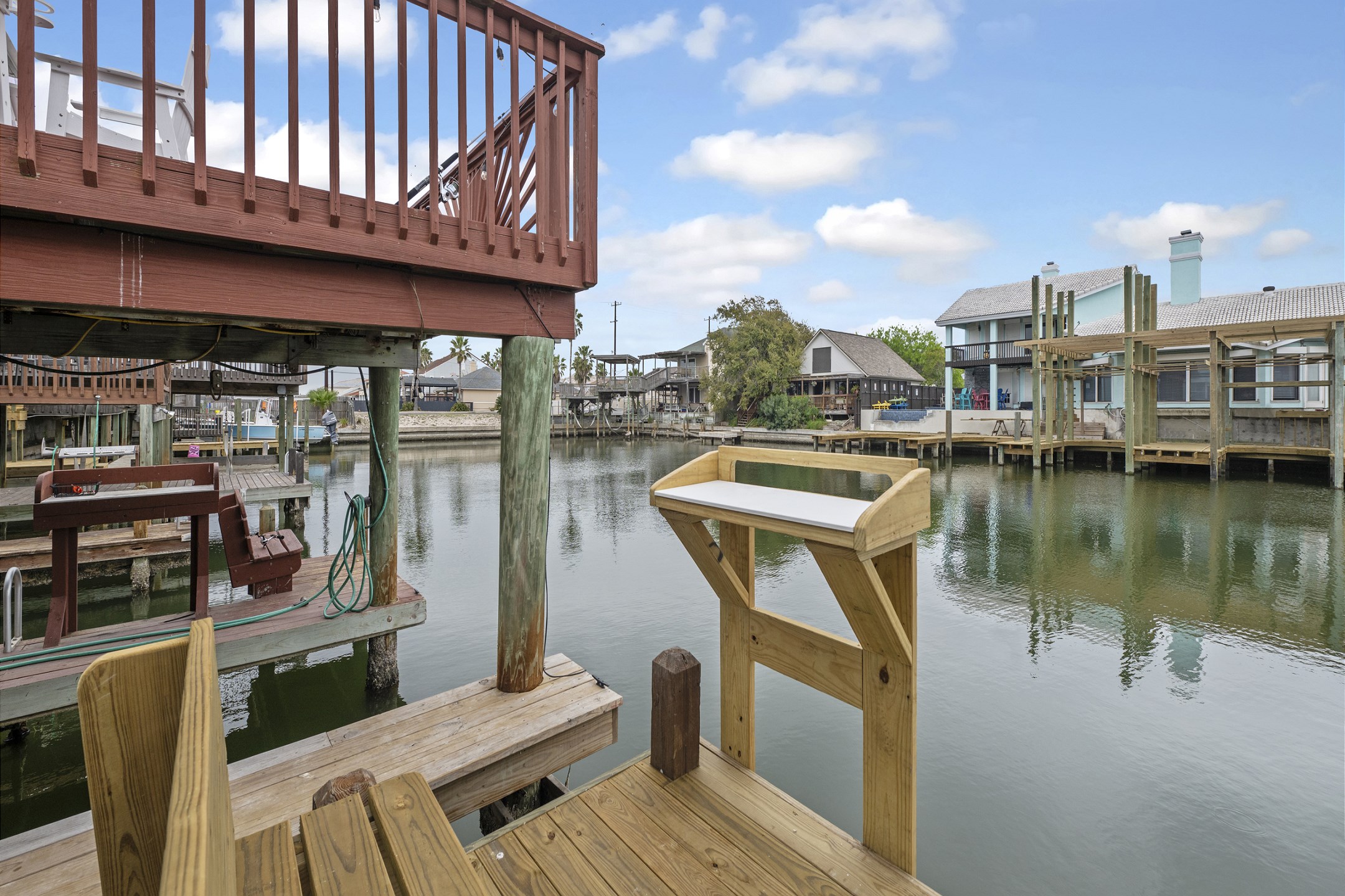 Cleaning station for your convenience 
