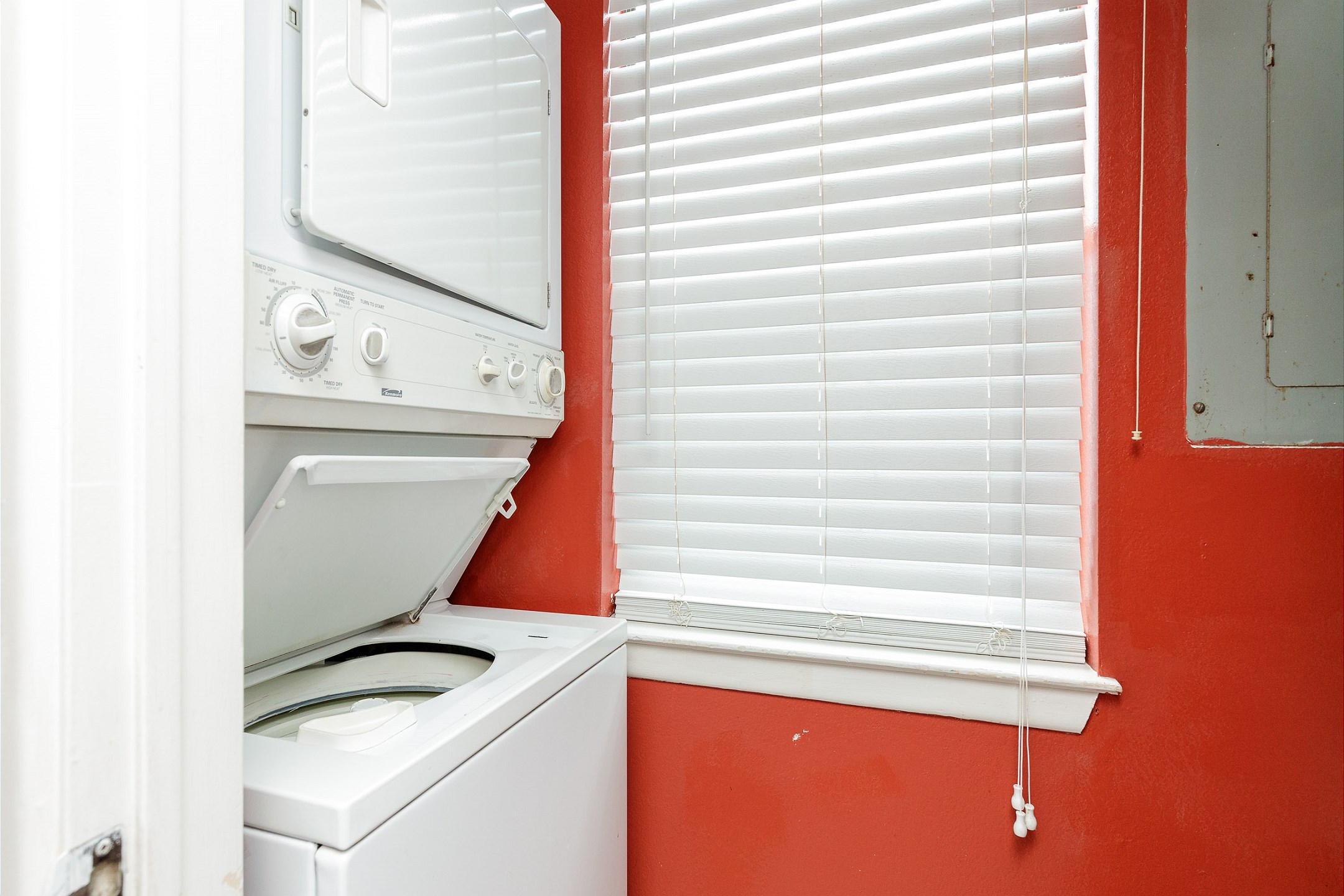 In-property washer and dryer for your convenience