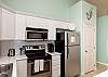 Fully equipped kitchen with ample storage