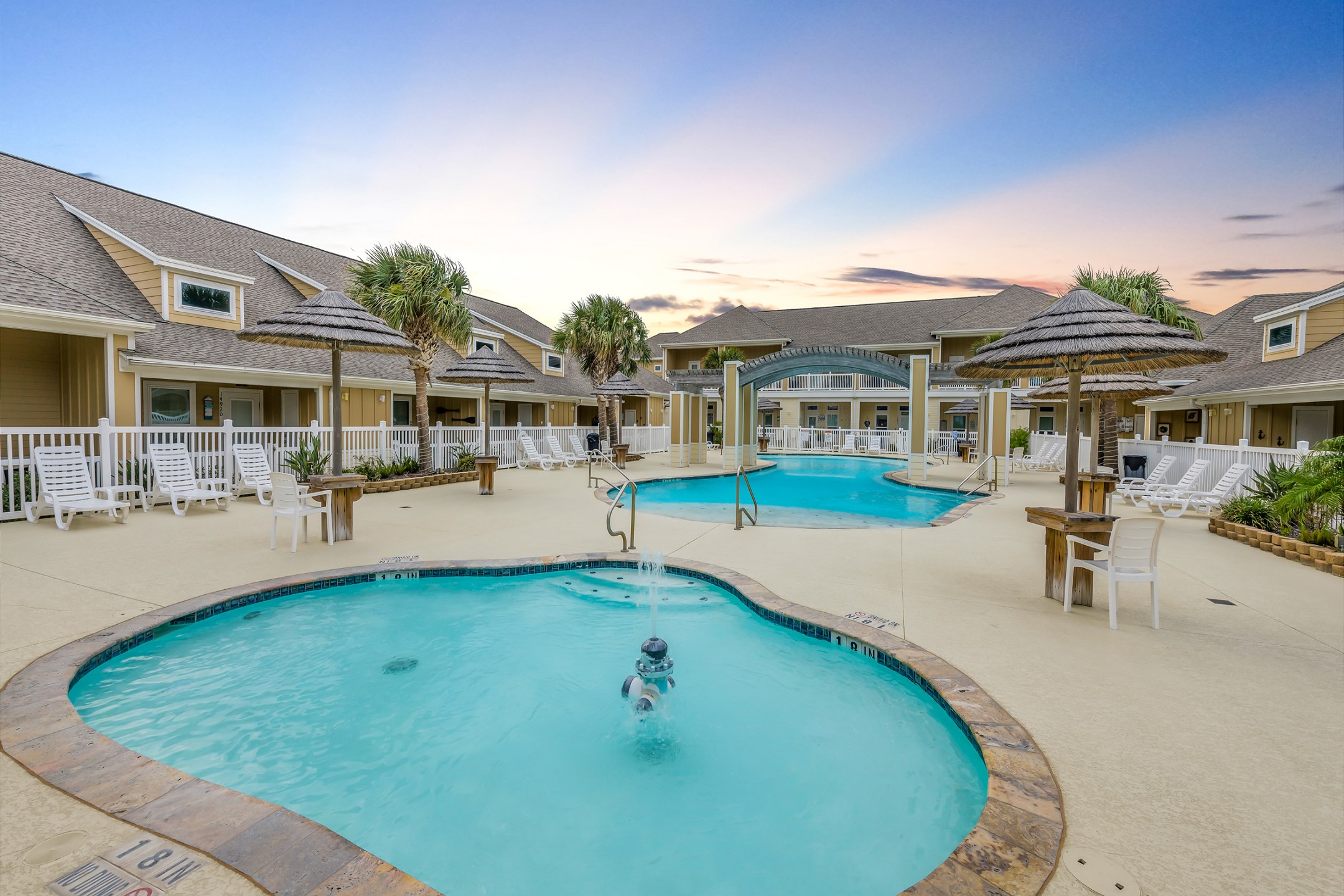 Unwind at the luxurious, heated pool - perfect for a refreshing and relaxing vacation