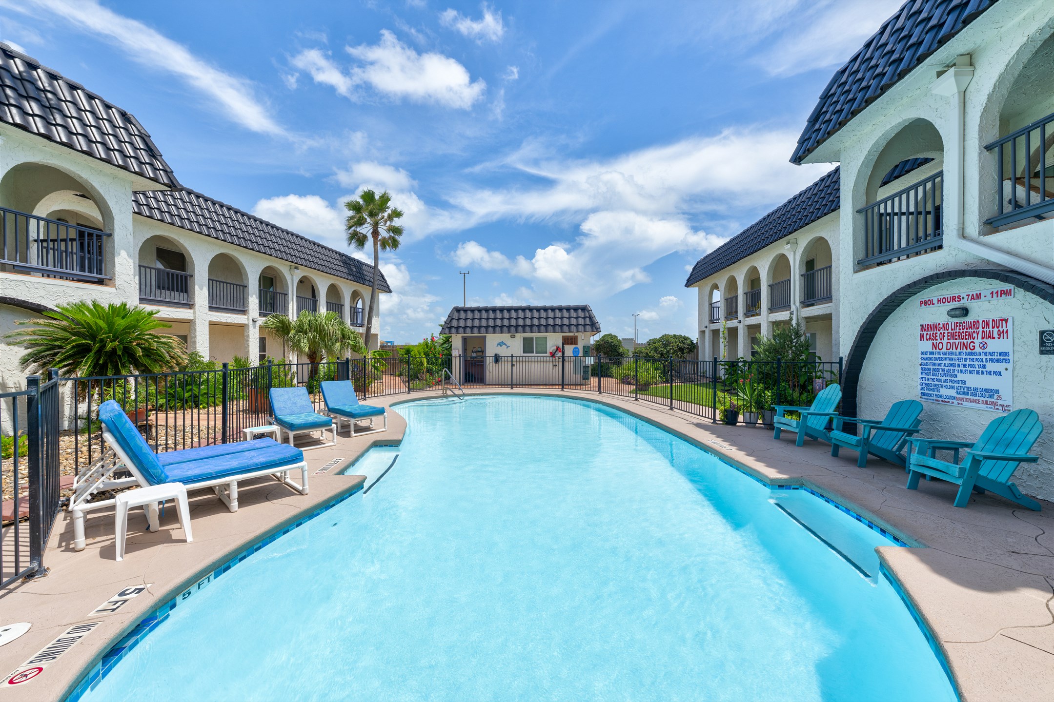 Inviting pool retreat perfect for sunny days and evening swims