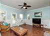 Living area to spend time with the family and enjoy game night 