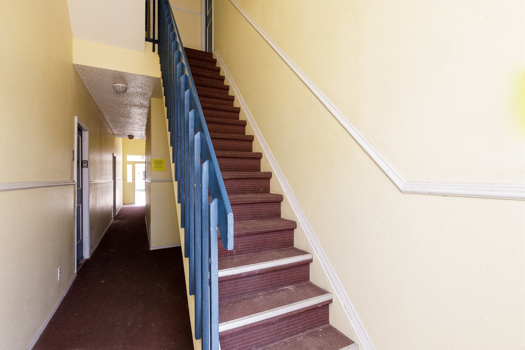 Second floor entrance, no elevator 