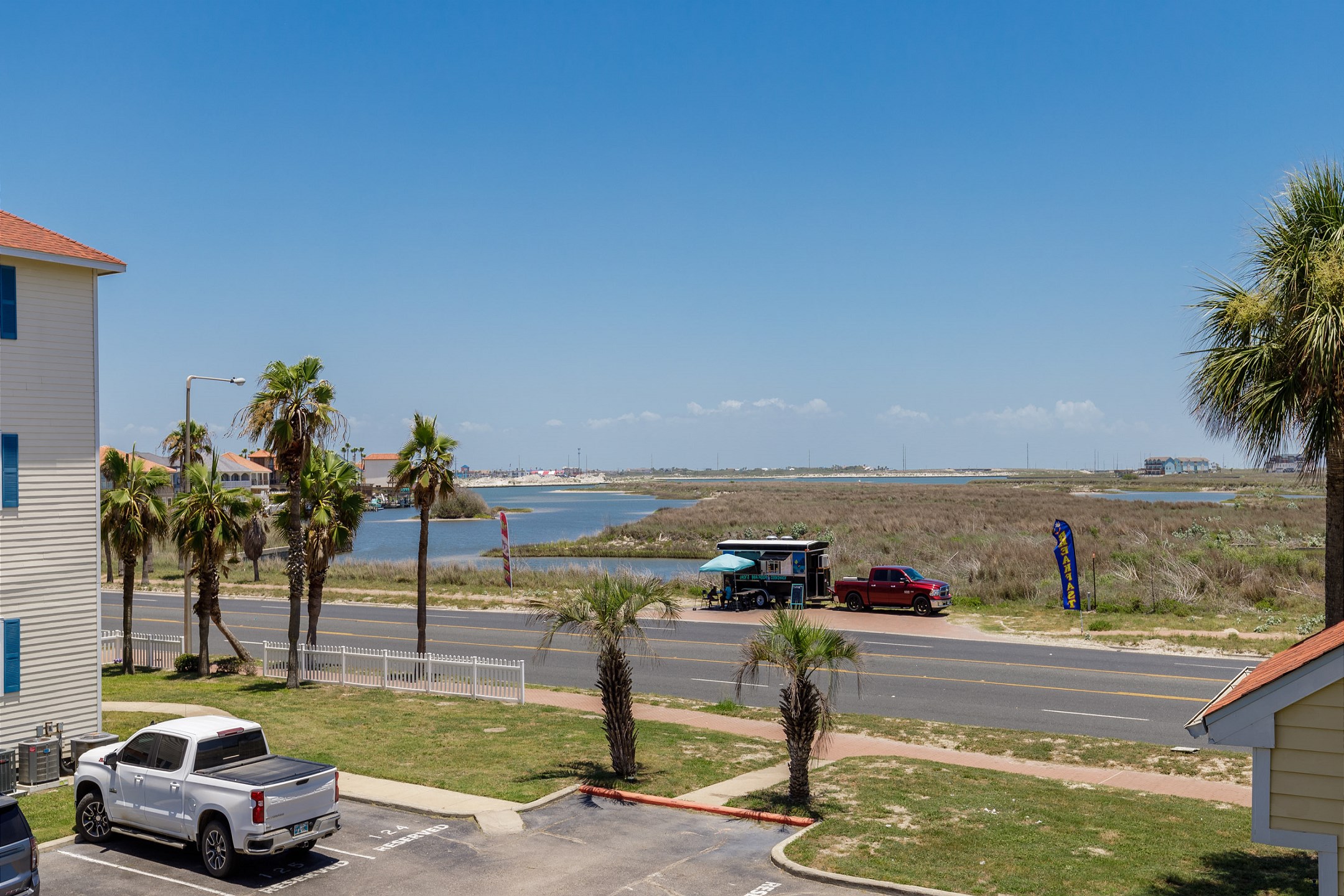 Enjoy your morning cup of coffee with the Texas breeze