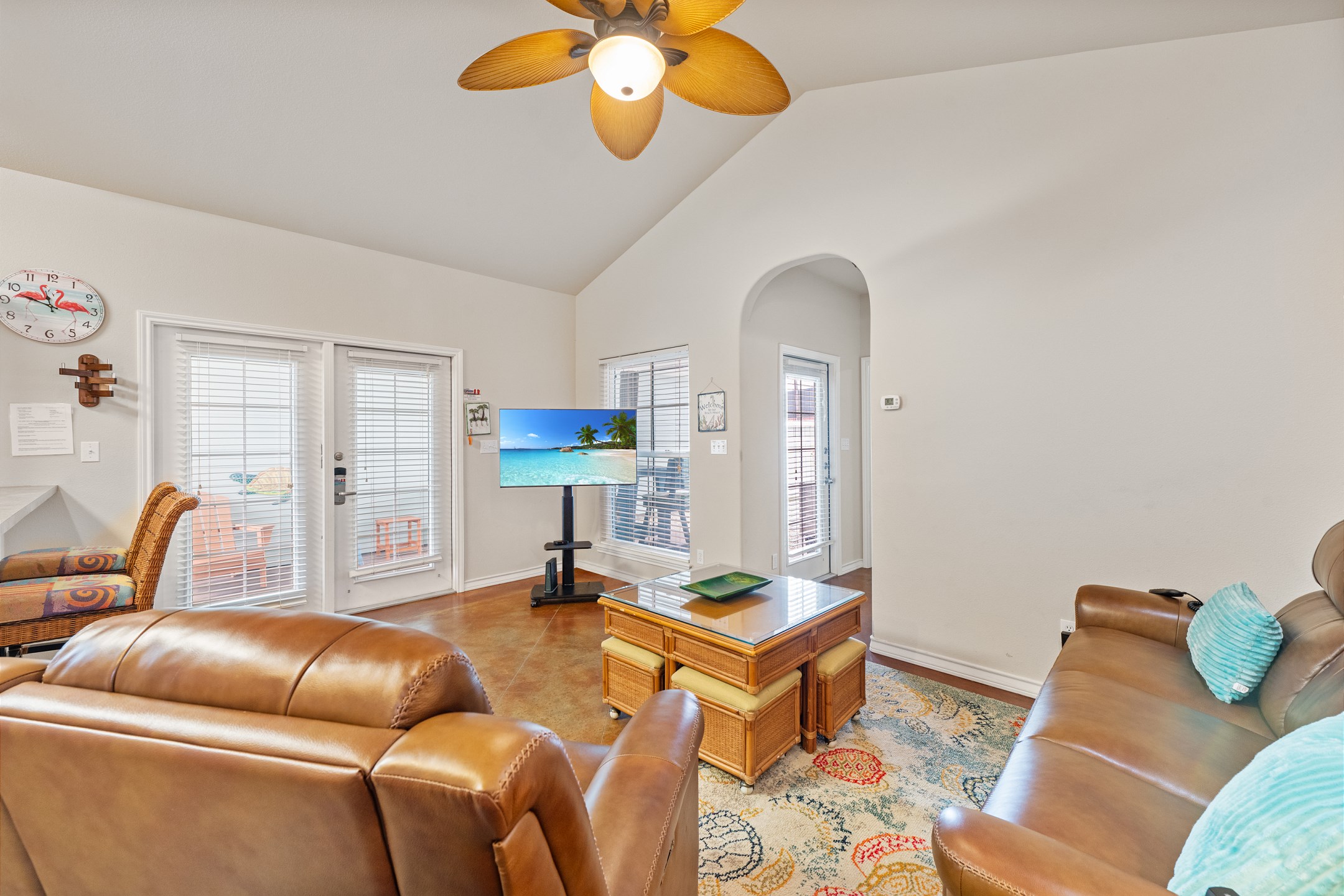 Chill out in comfort—plenty of space for movie nights and mellow moments