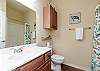 Guest bathroom with walk in shower 
