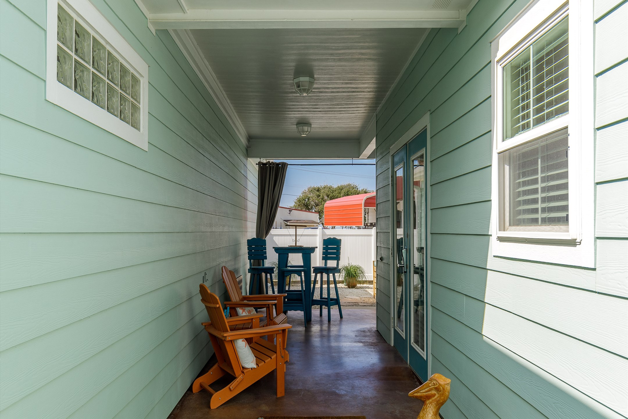Lovely walkway after you enter through the gate