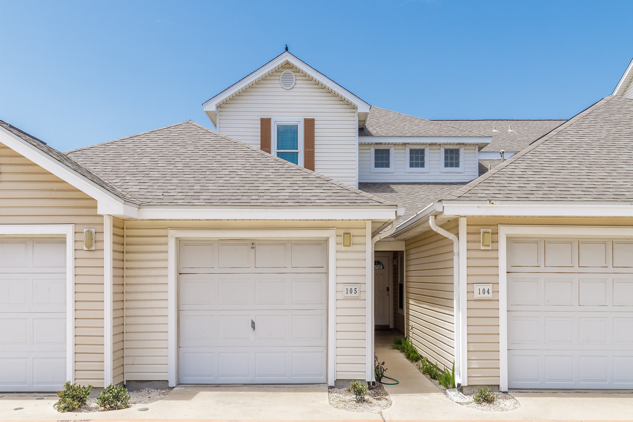 Garage parking for one
