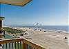 Private balcony off the master bedroom with amazing beach views to enjoy 