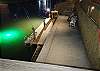 Dock at night for easy fishing 