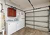 Garage access with washer and dryer 