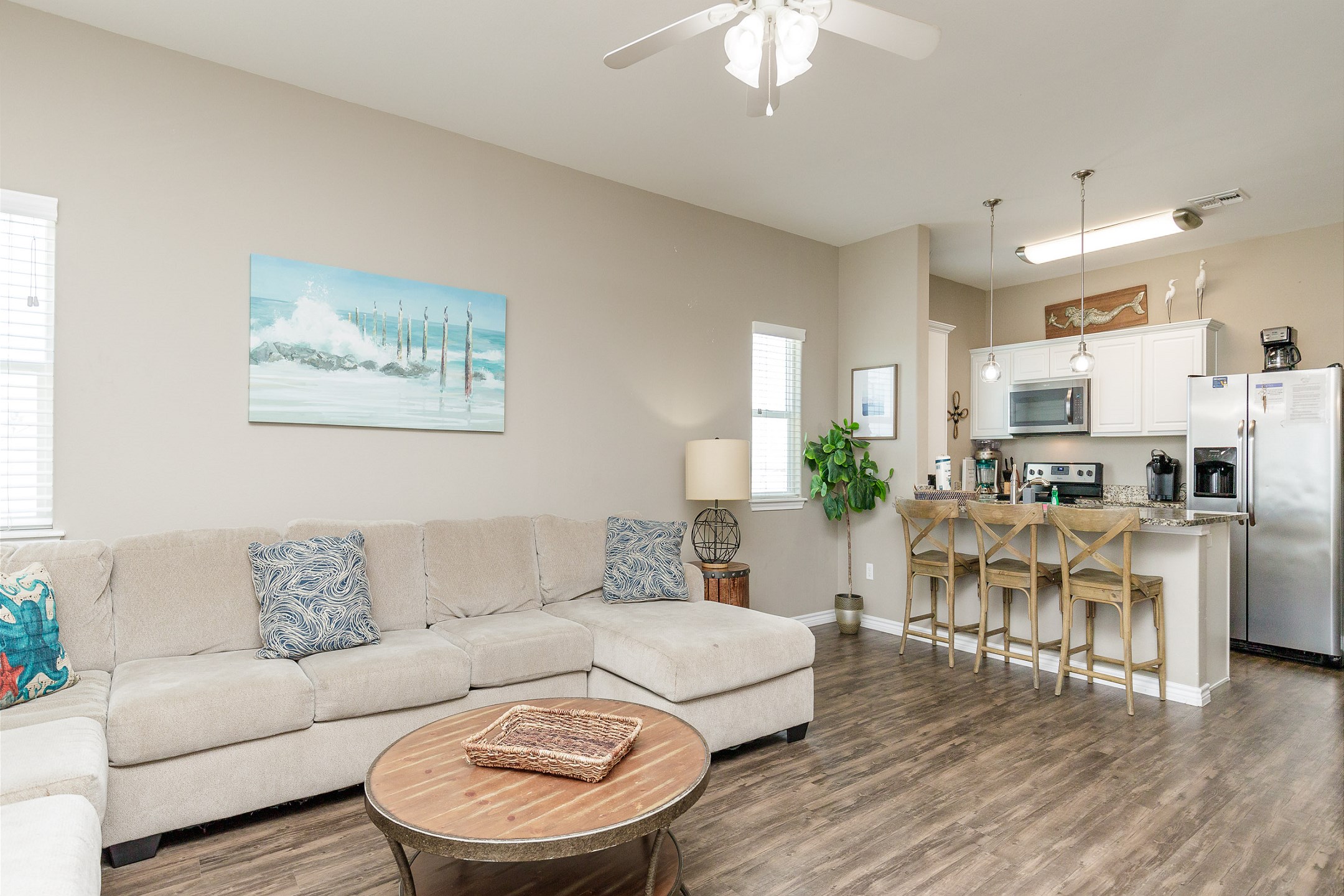 Village by the Beach Mermaid Isle P922