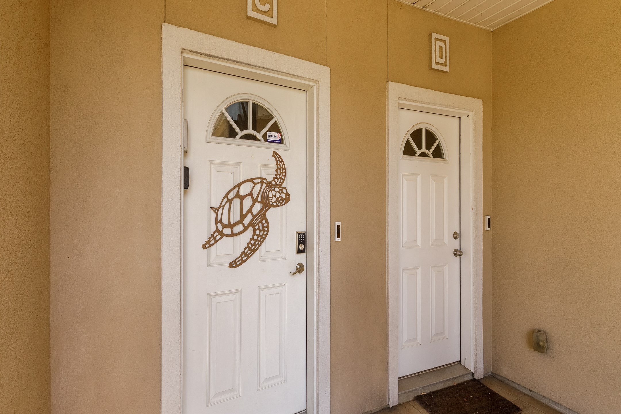Front door main entrance, Townhome C