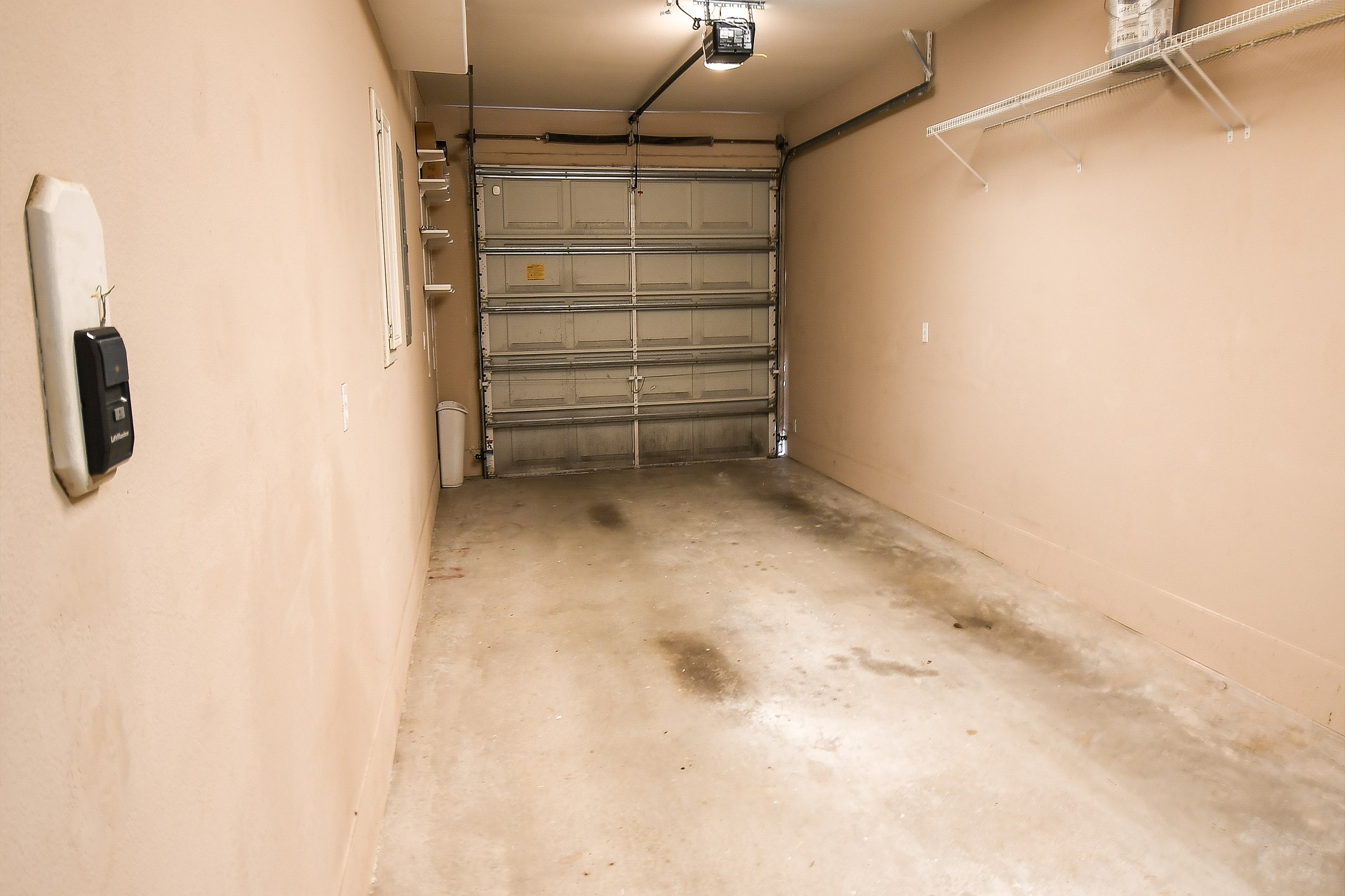 Garage access with parking for one