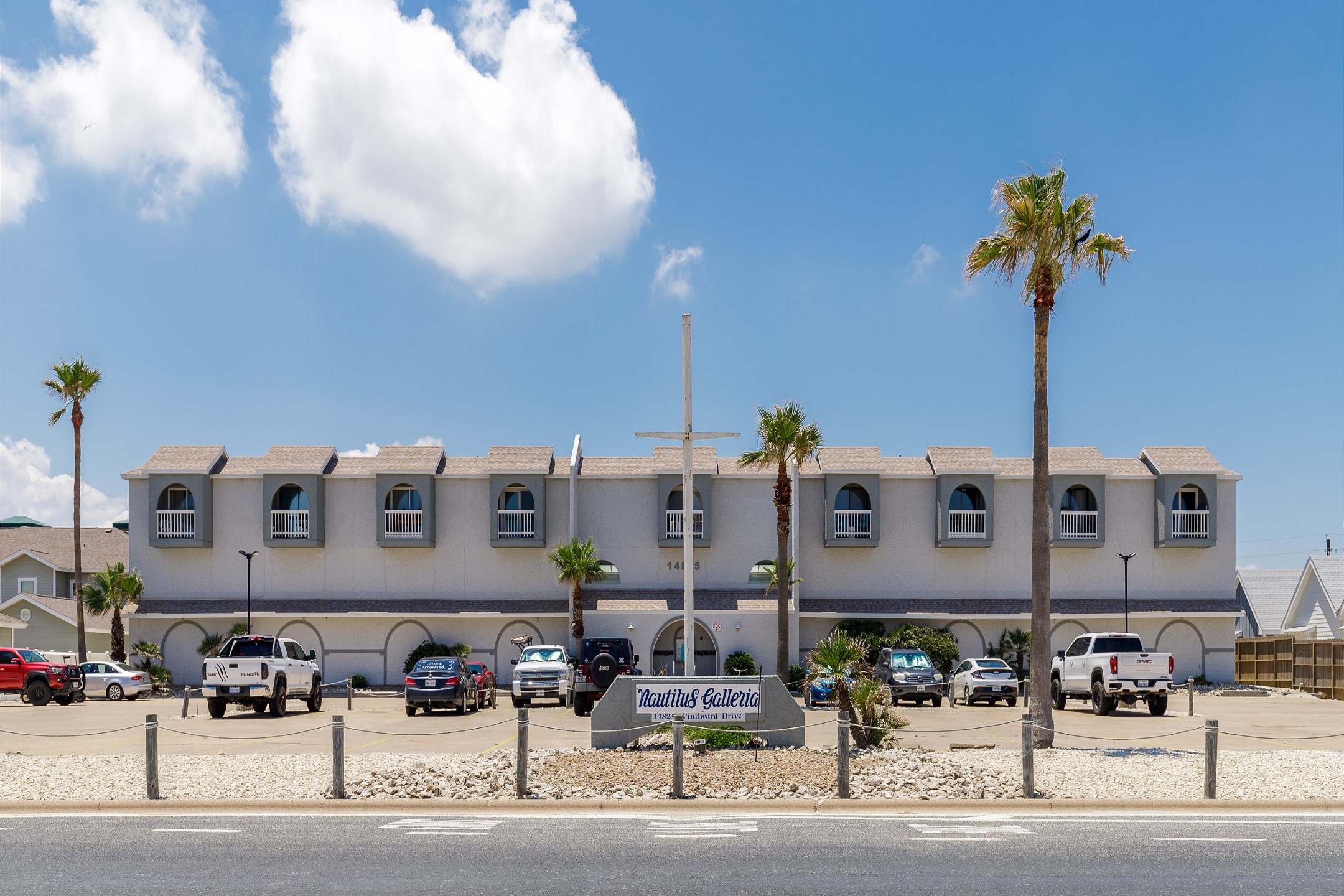 Welcome to Nautilus Galleria directly across the street from beach access