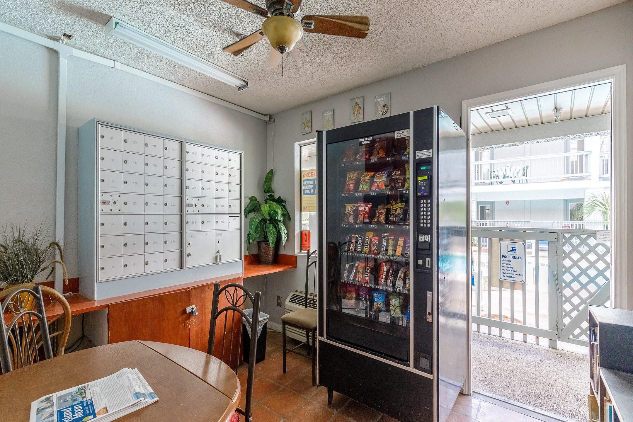 Vending machines for your convenience