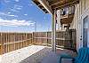 Private fenced in patio to enjoy the Texas breeze