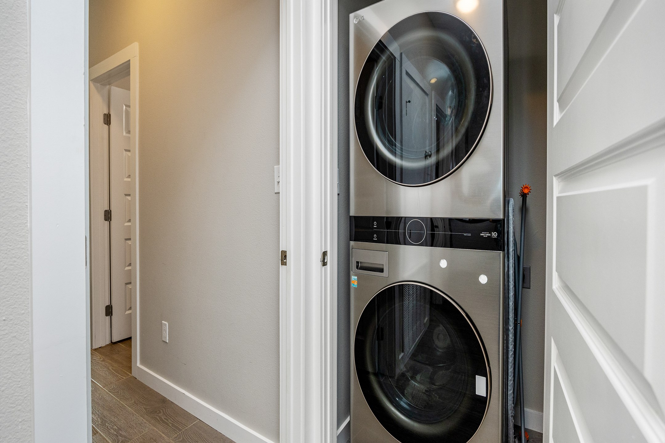 Washer and dryer for your convenience 