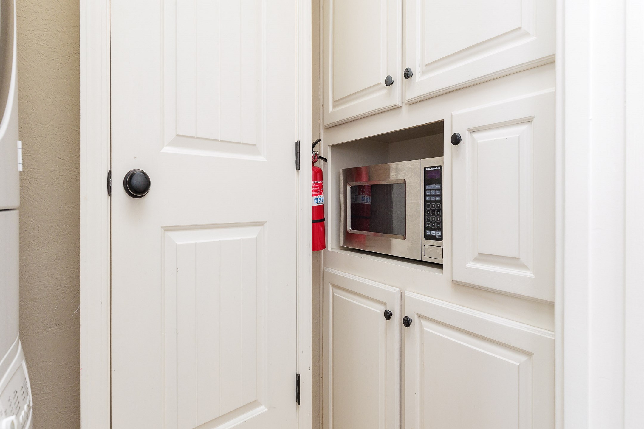 Kitchen closet on the third floor 