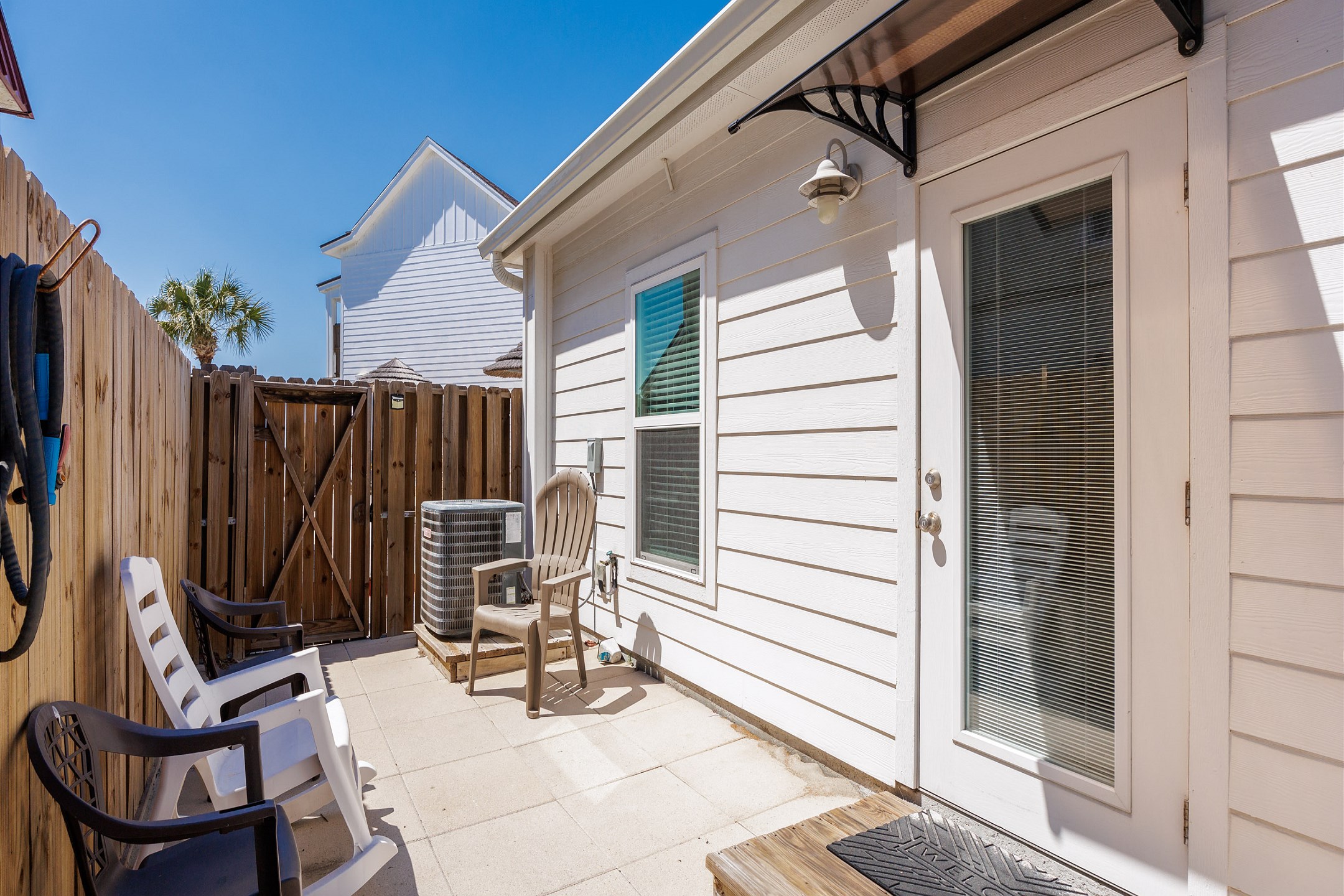 Charming patio ideal for relaxation and entertaining