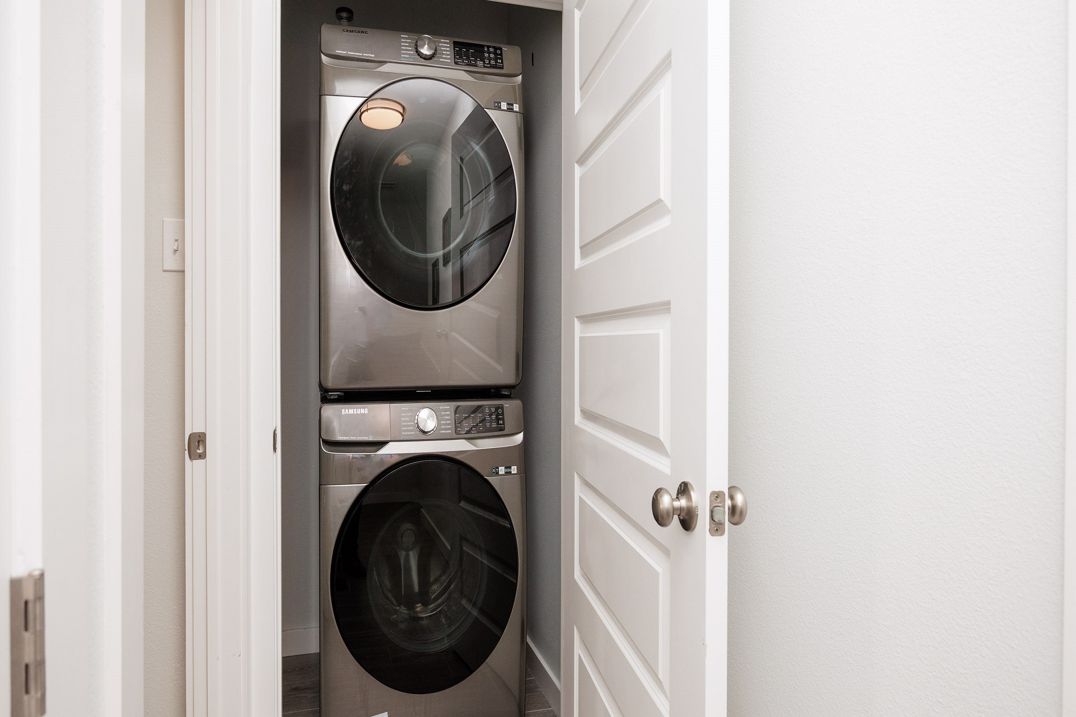 Washer and dryer in property for your convenience