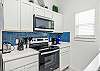 Beautiful kitchen area to cook family dinners 