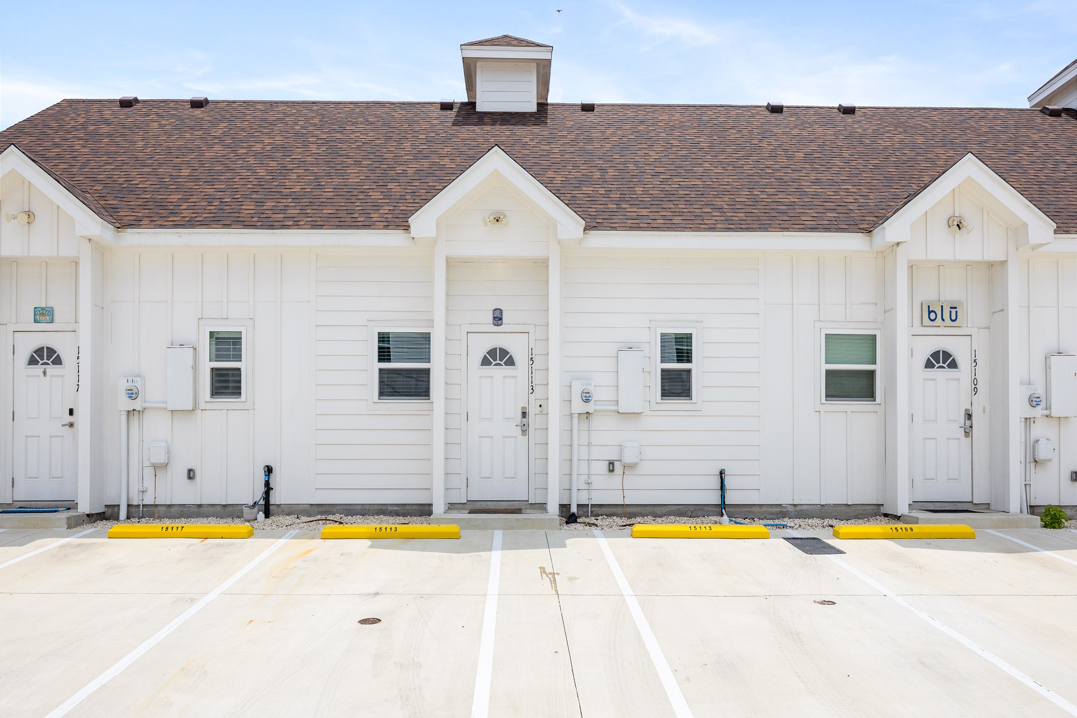 Front entrance to property 
