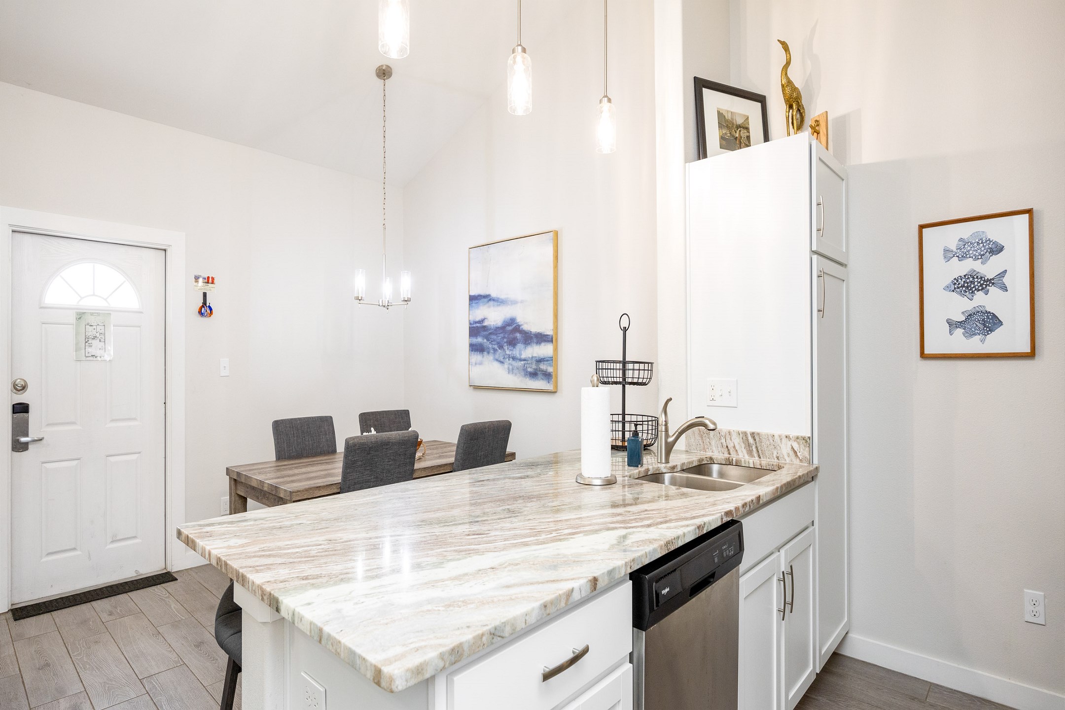 Well-equipped kitchen with modern appliances