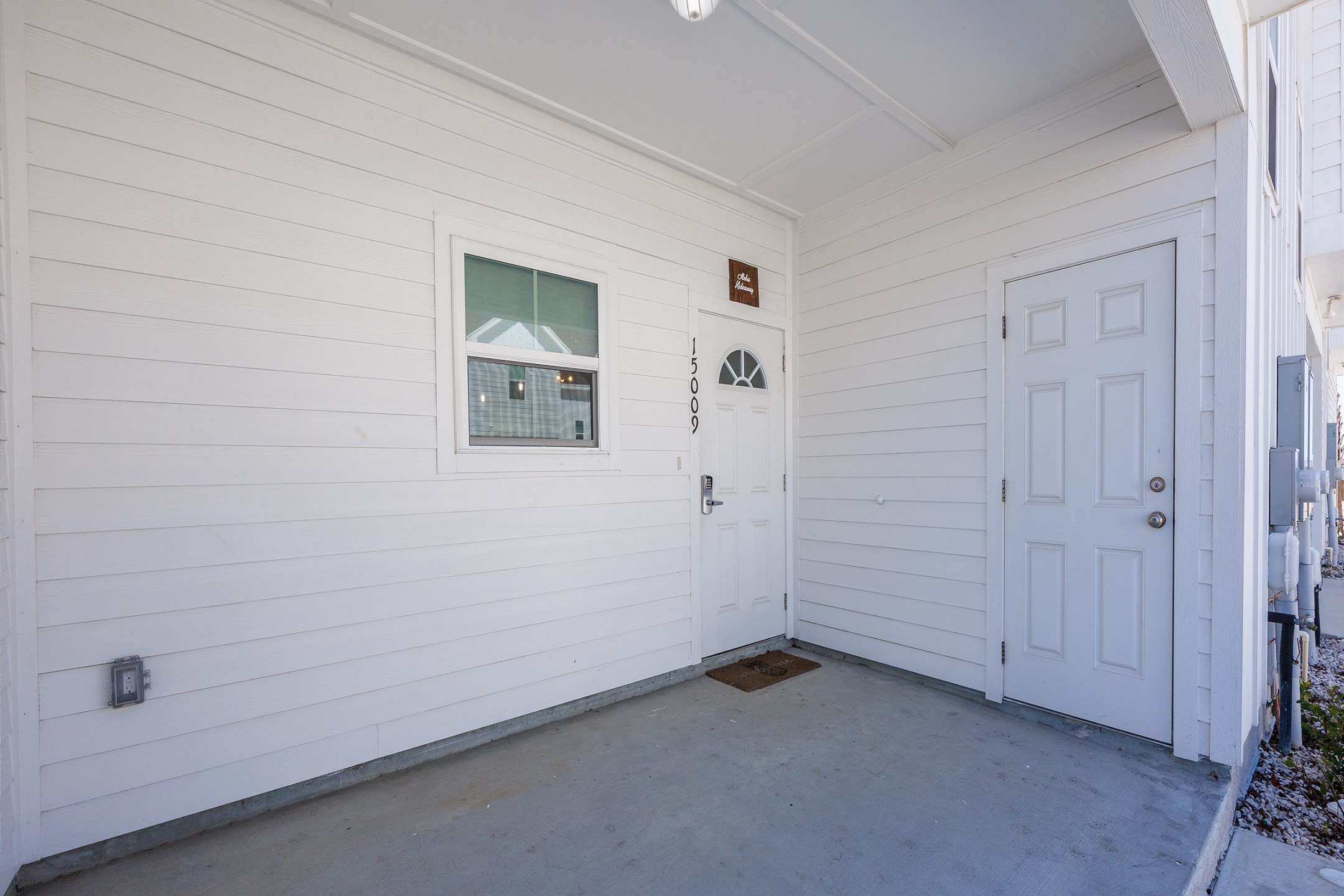 Front entrance to property 