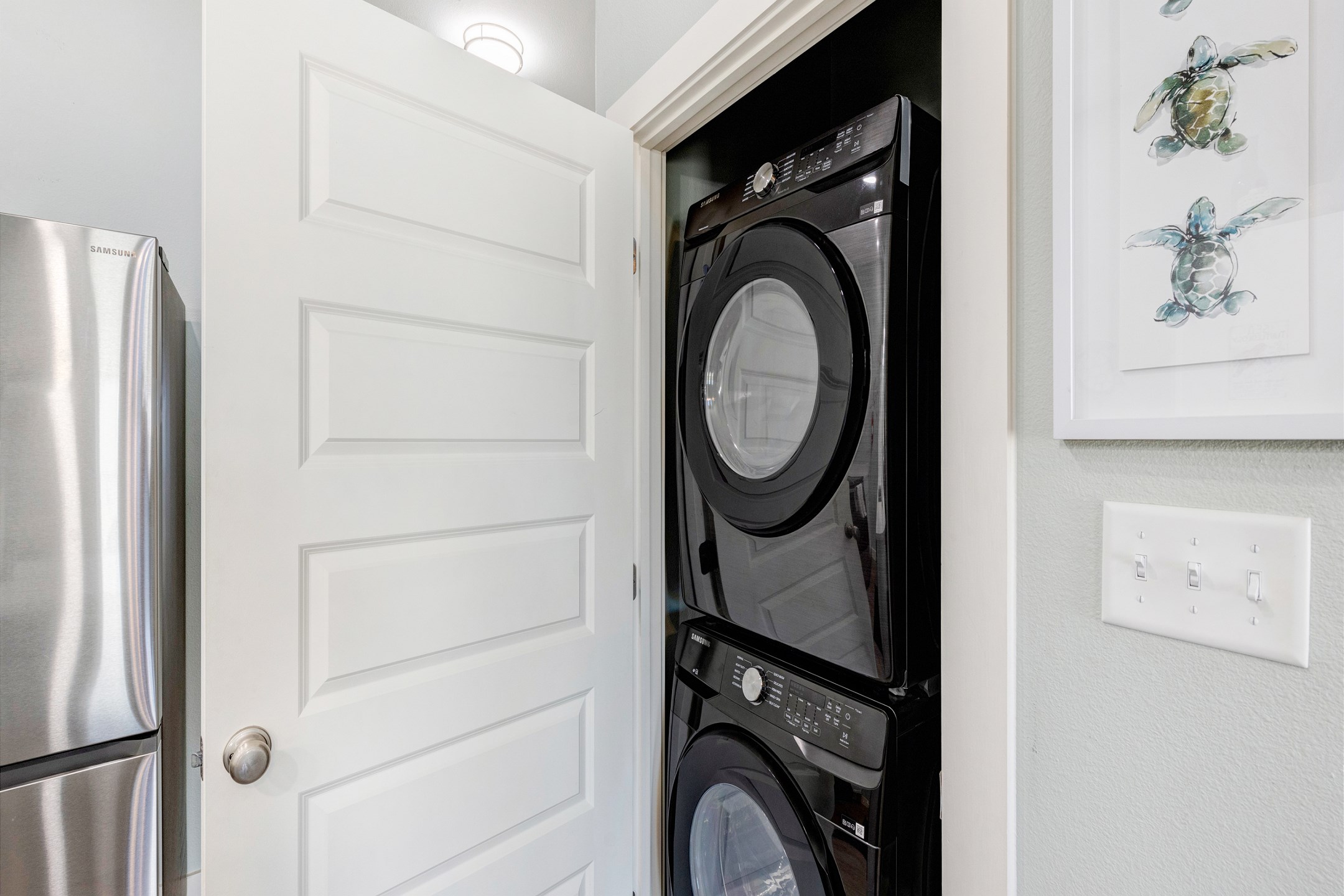 Washer and dryer for your convenience 