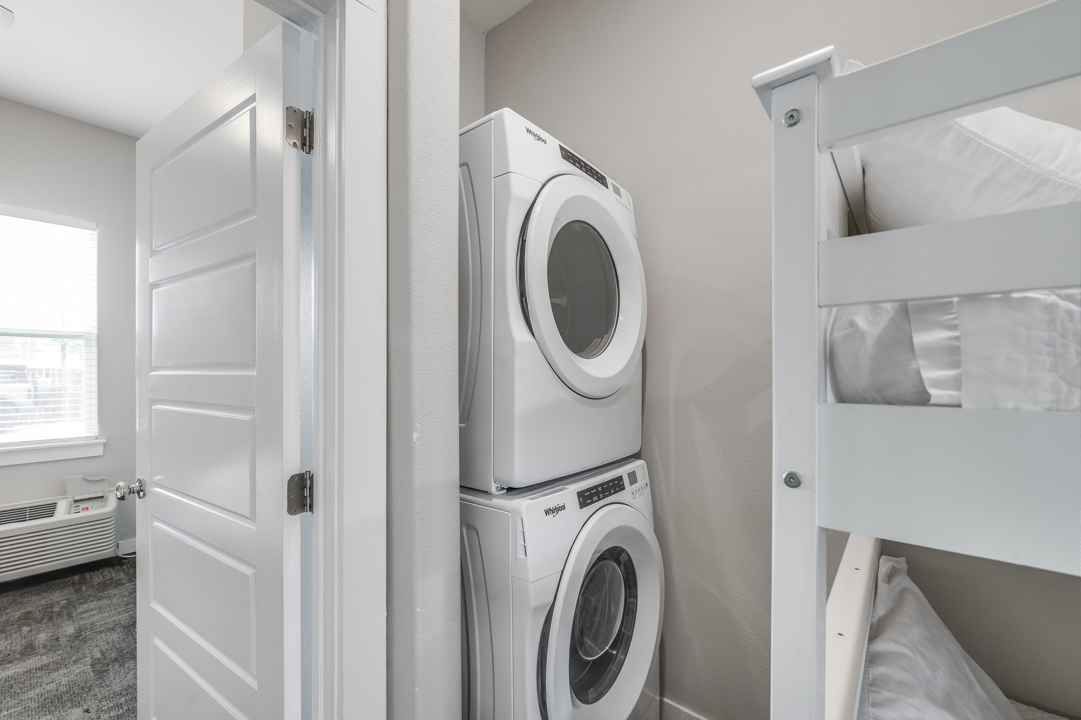 Washer and dryer in the property for your convenience