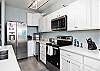 Fully equipped kitchen with dish washer and modern appliances 