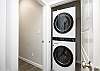 Washer and dryer combo on the second floor for your convenience 