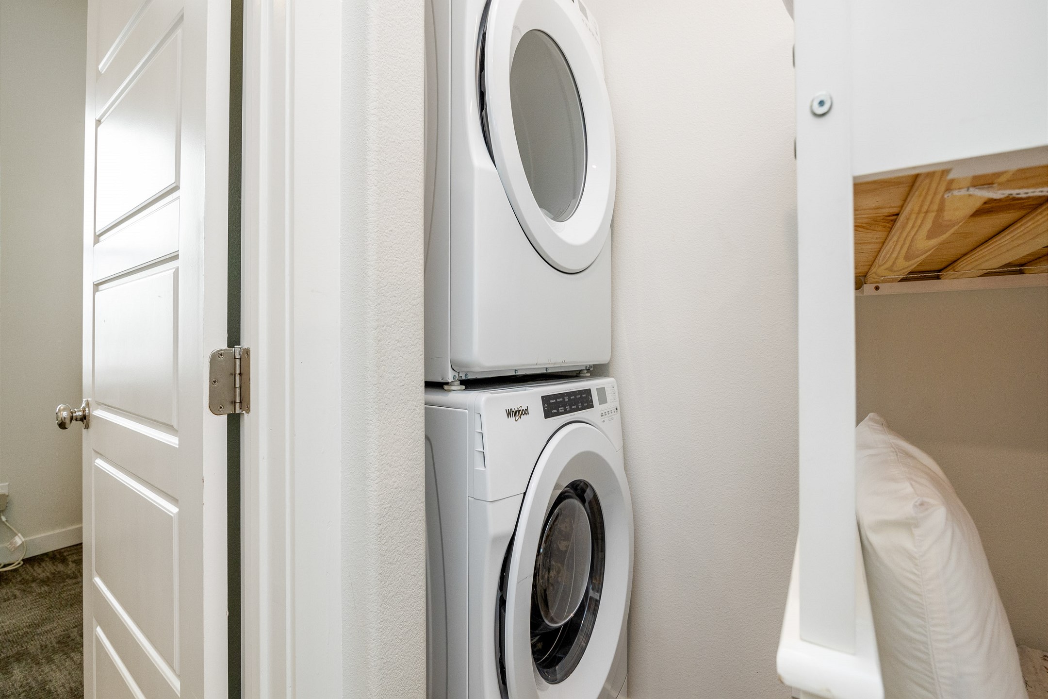 Washer and dryer for your convenience 