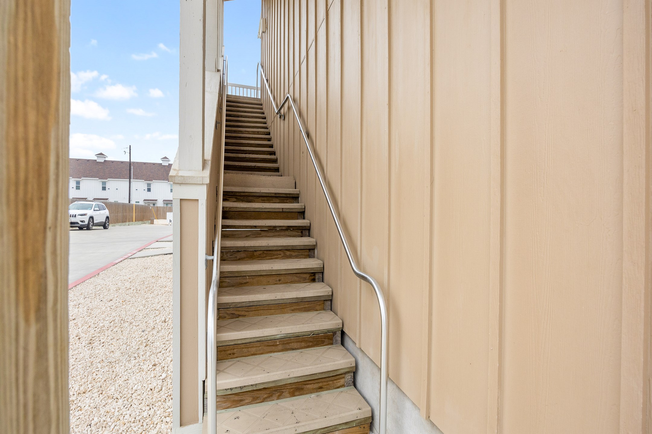 Stairway to second floor