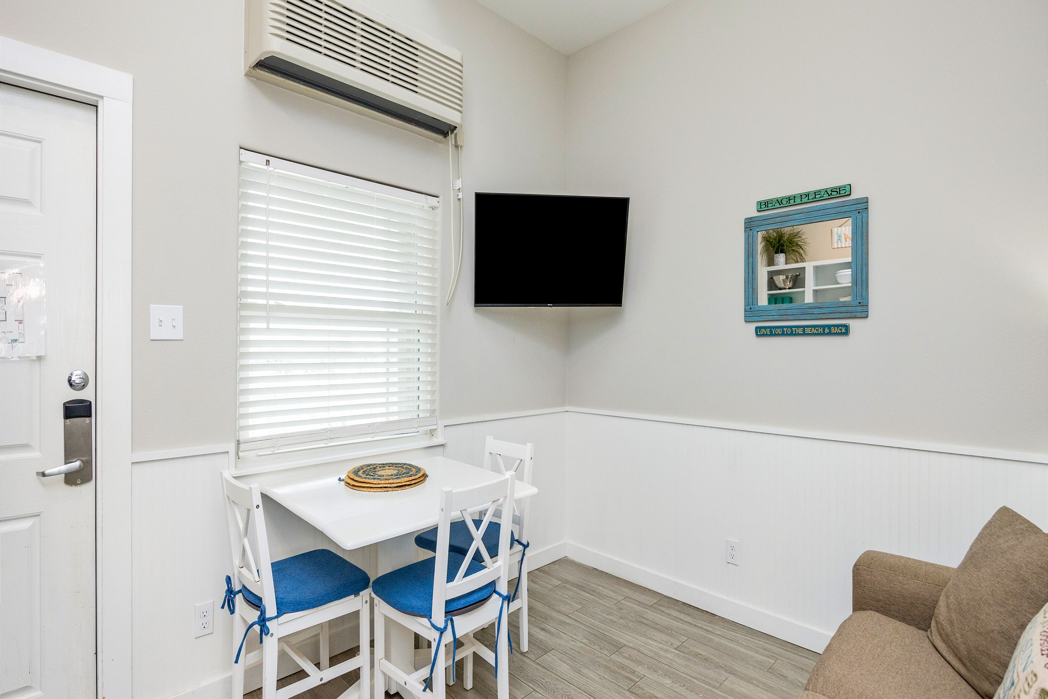 Cozy dining area for breakfast or casual meals