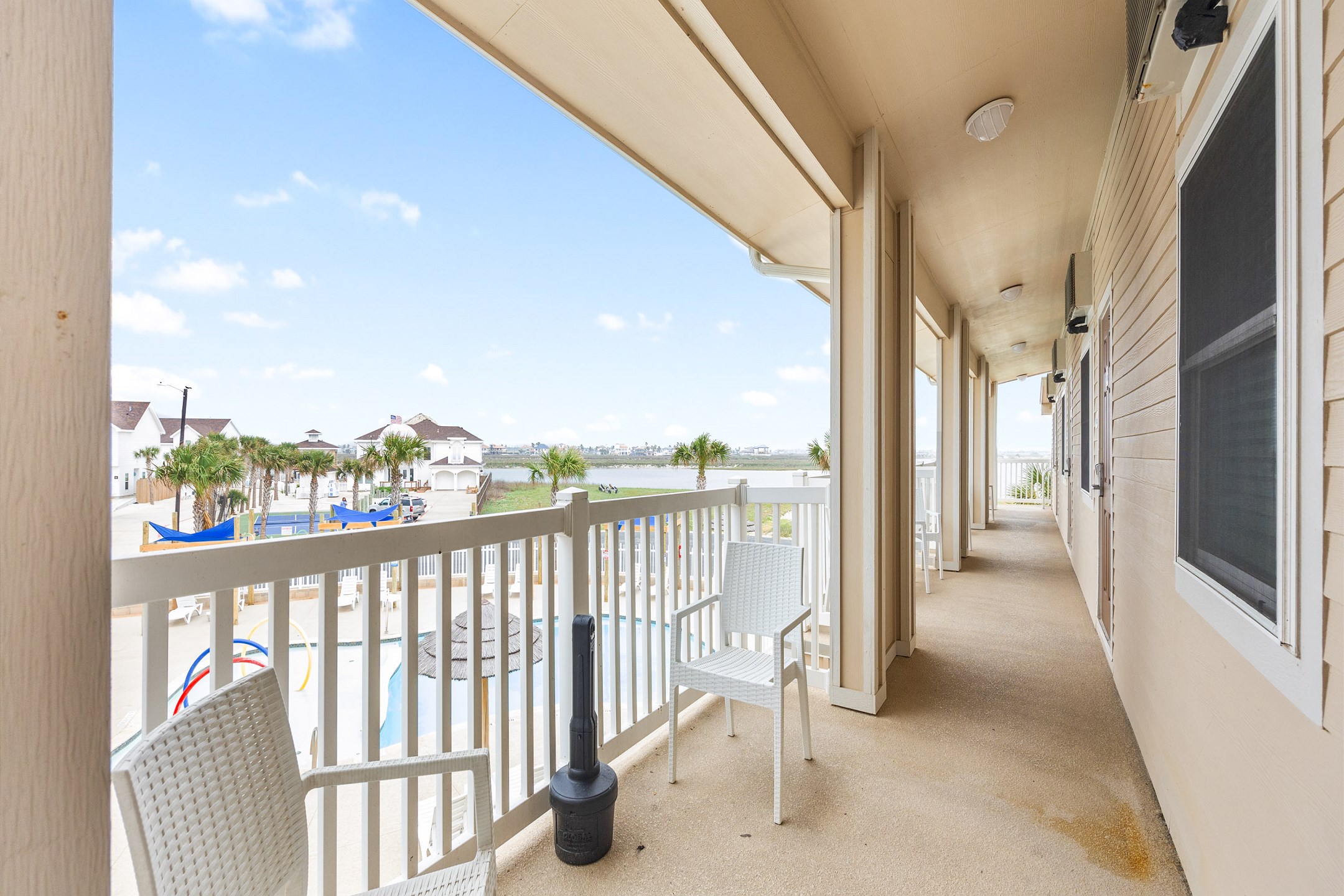 Front entrance to property on the second floor
