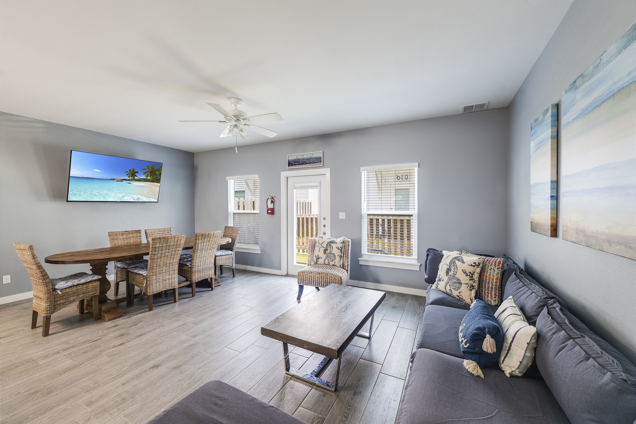 Enjoy this oversized sectional, perfect for stretching out and relaxing 