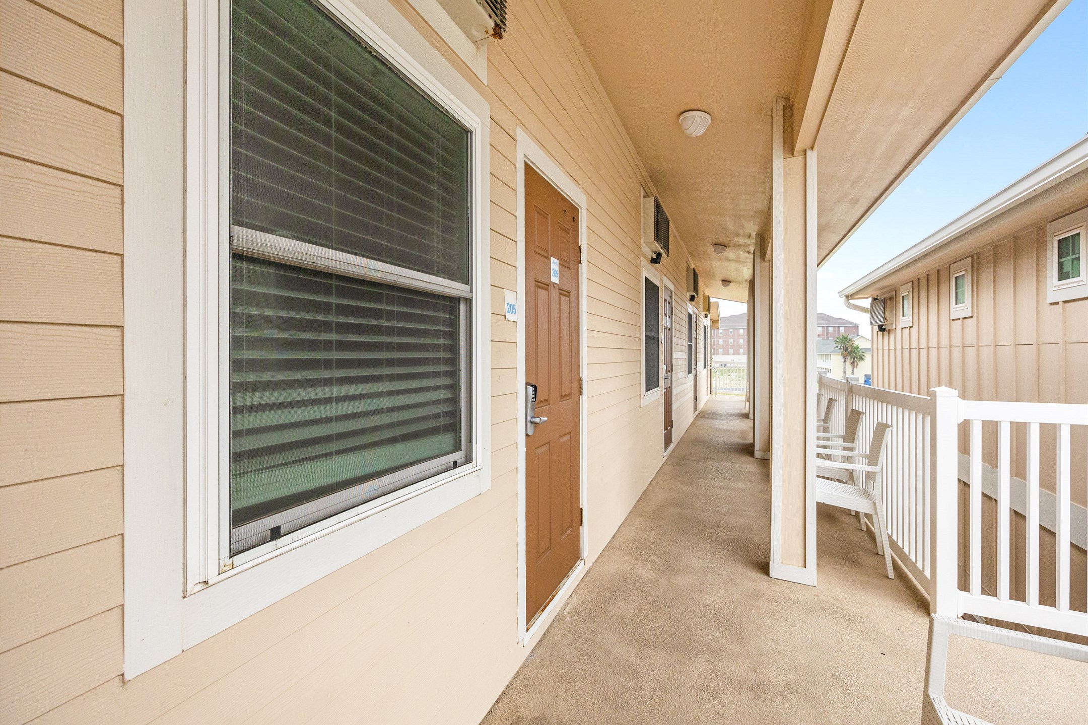 Front entrance to property 
