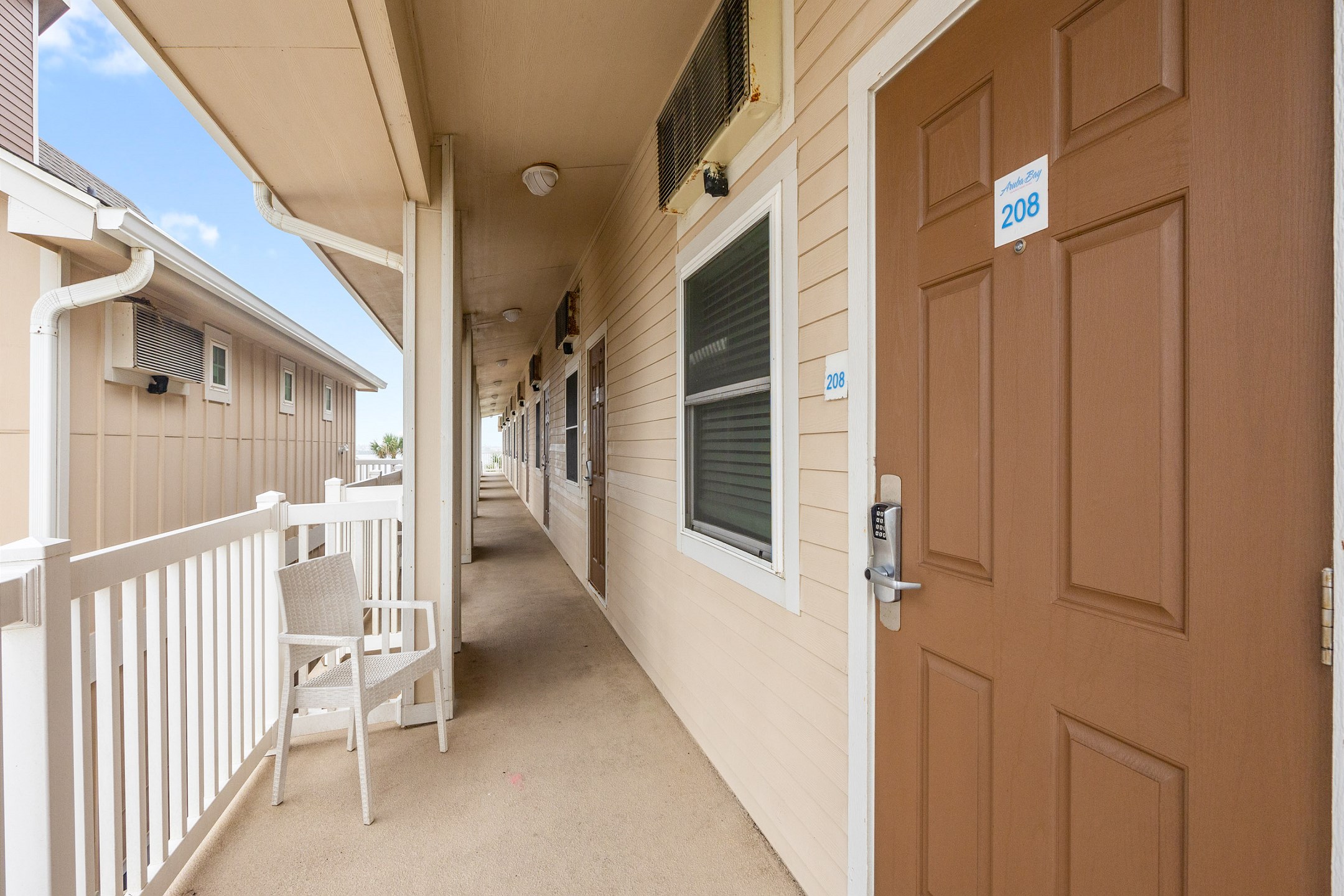 Front entrance to property 