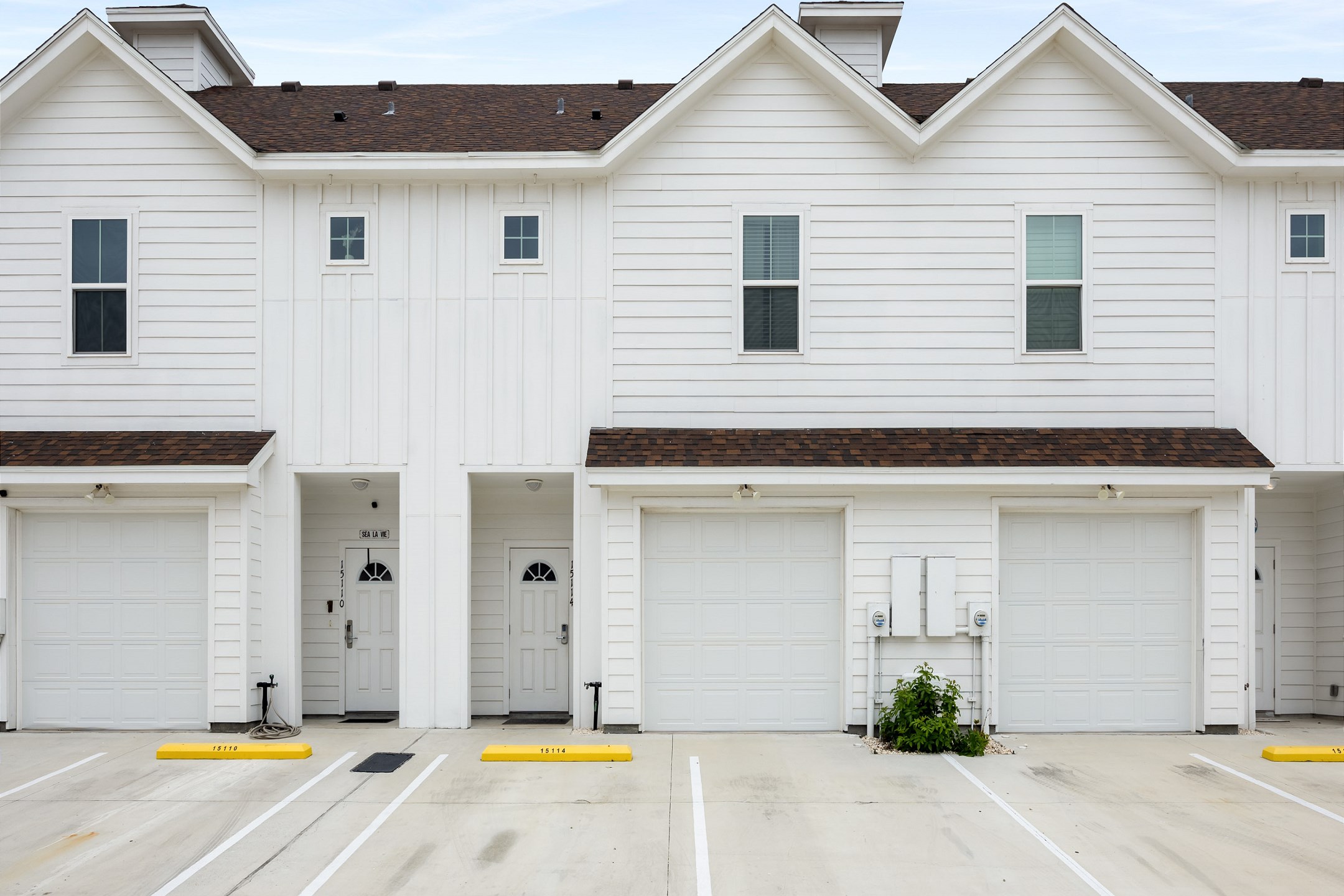 Front exterior of property with two parking spaces (no garage access)