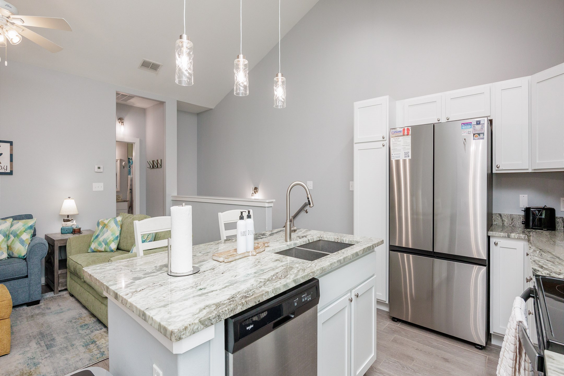 A spacious kitchen perfect for preparing family meals, complete with modern, updated features to enhance your cooking experience