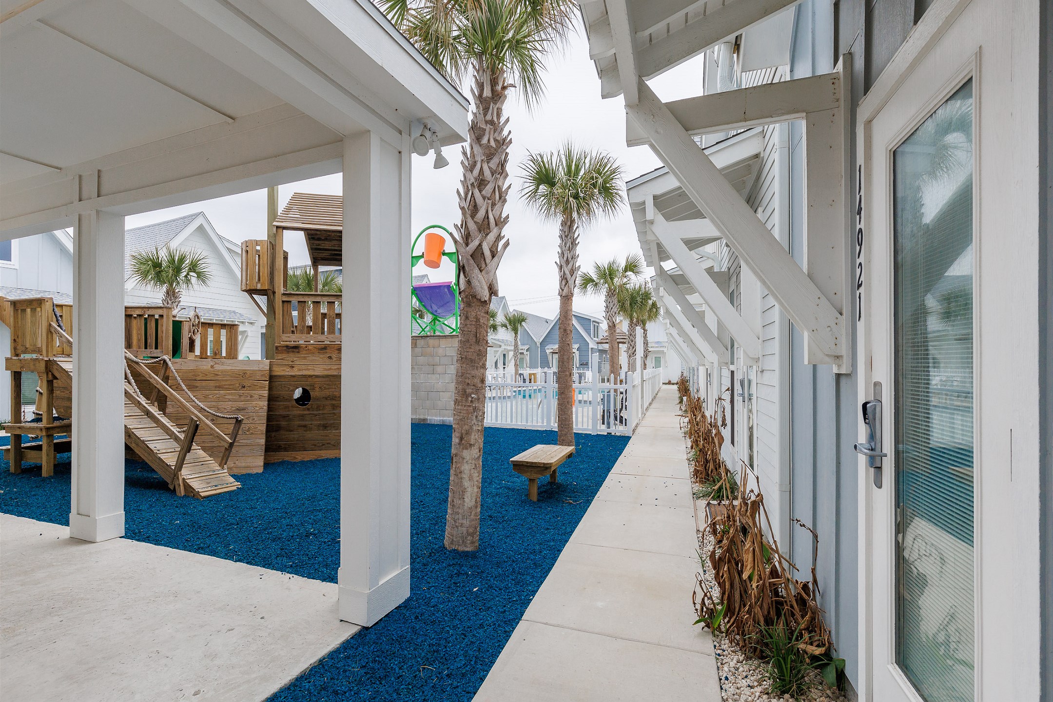 Easy access to pool area