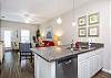 Bright and airy kitchen with natural light