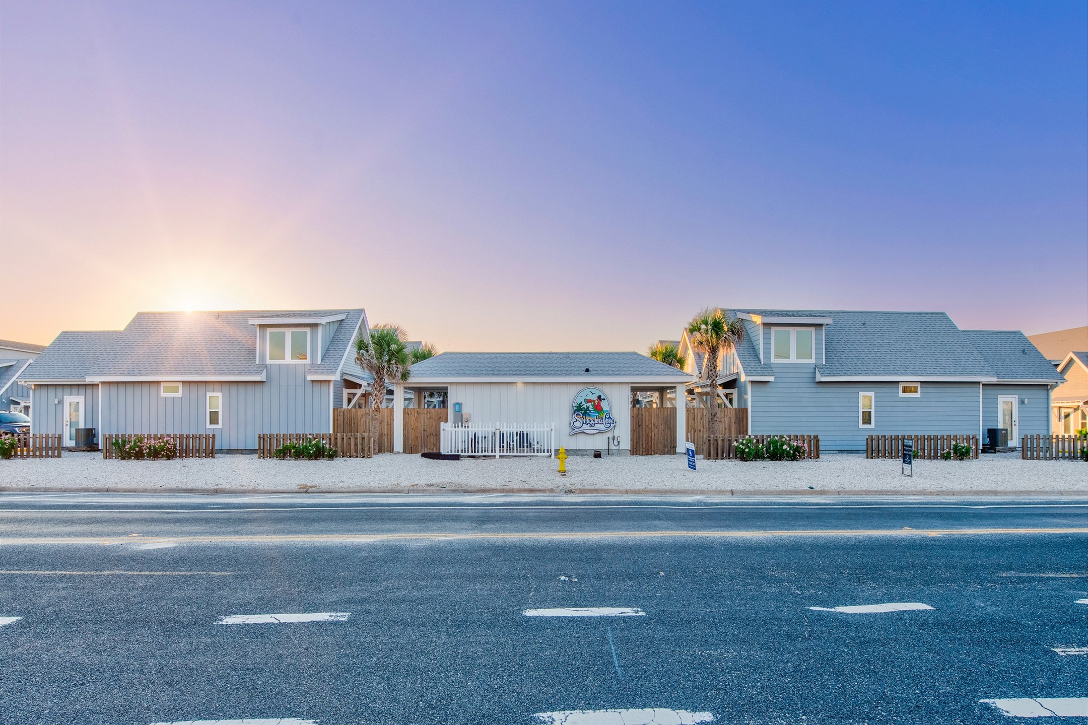 Unbeatable sunset views at the Smuggler''s Cove complex