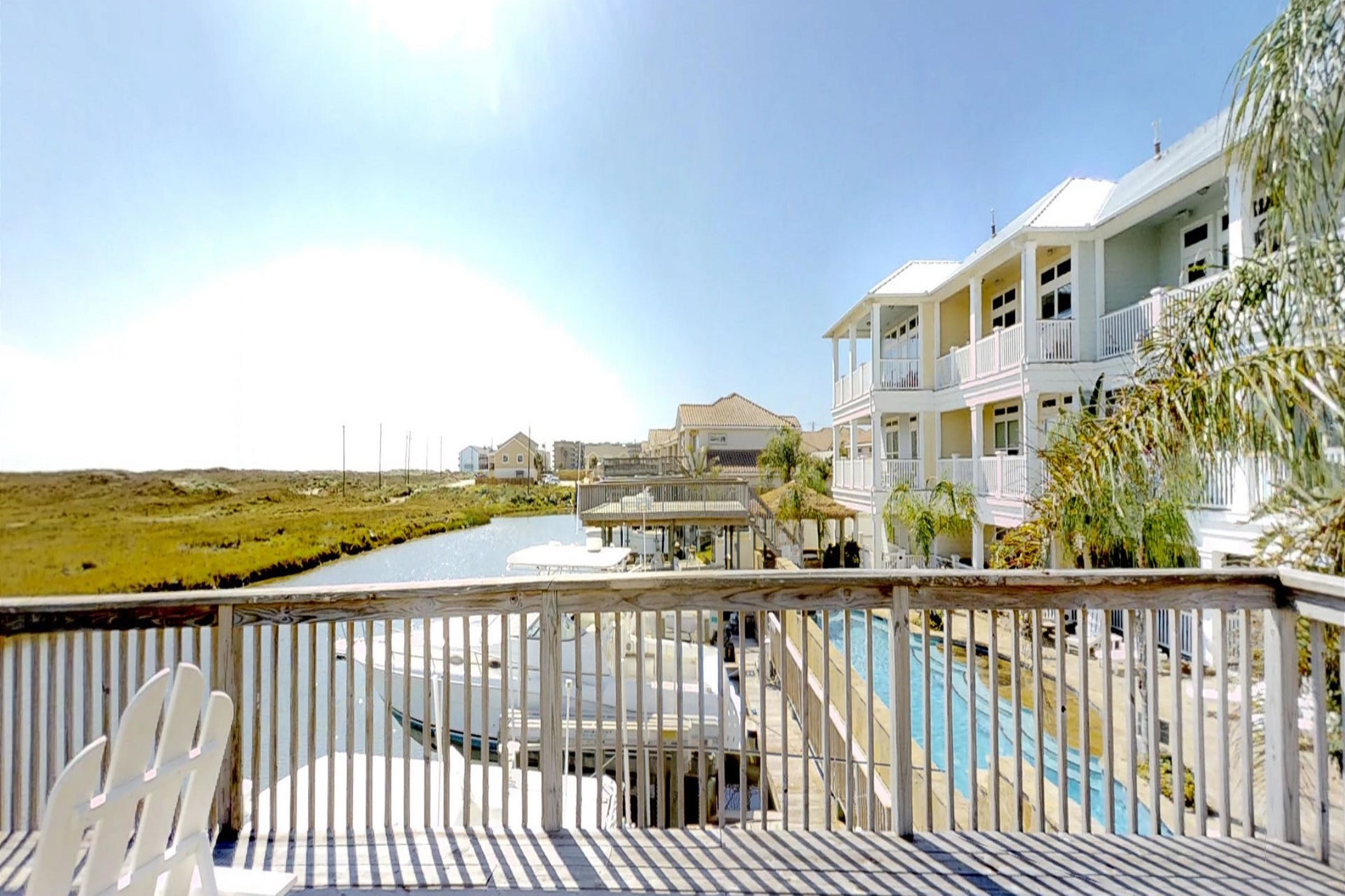 Beautiful balcony views 