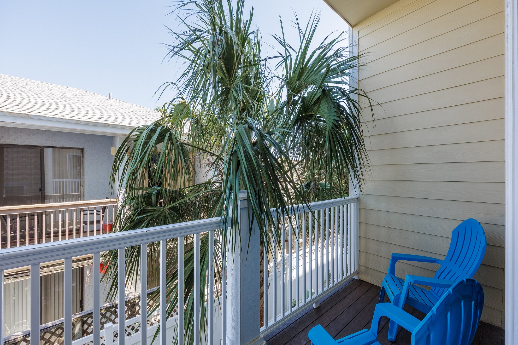 Balcony view from living room