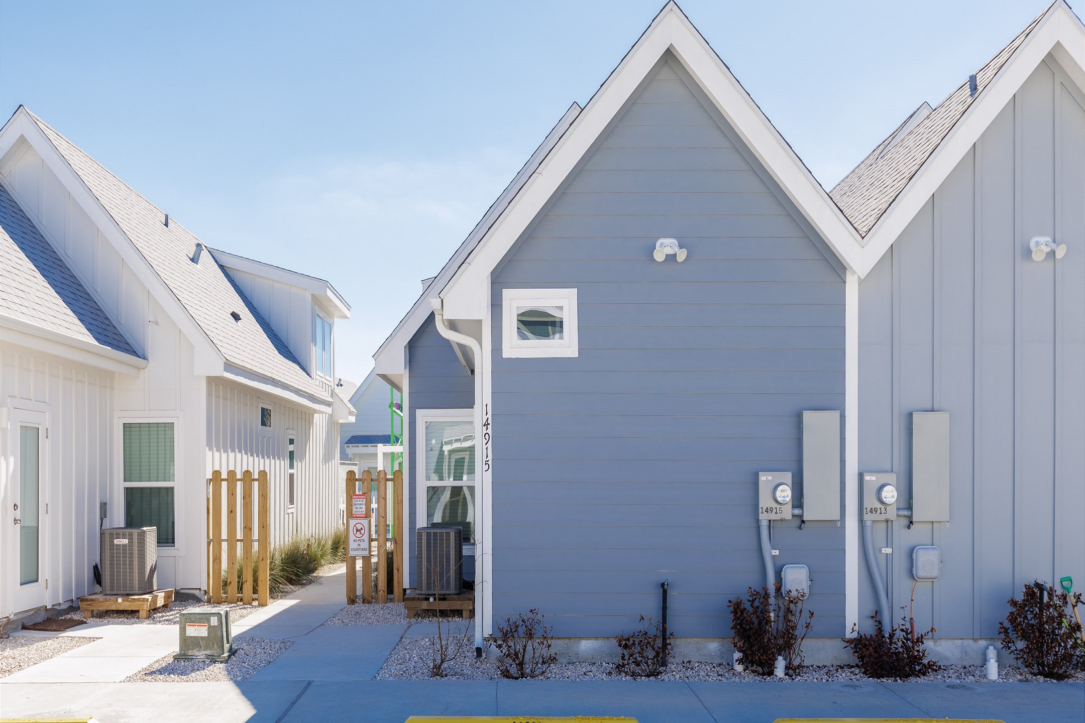 Exterior of property 