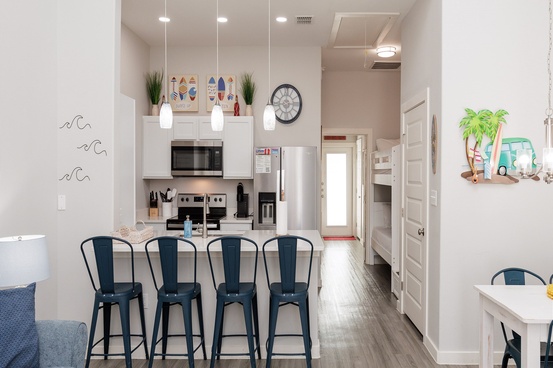 This kitchen is designed for delightful meal preparation during your getaway